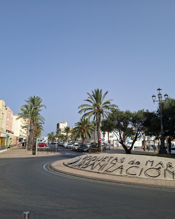 Zona residencial y turística de Roquetas de Mar
