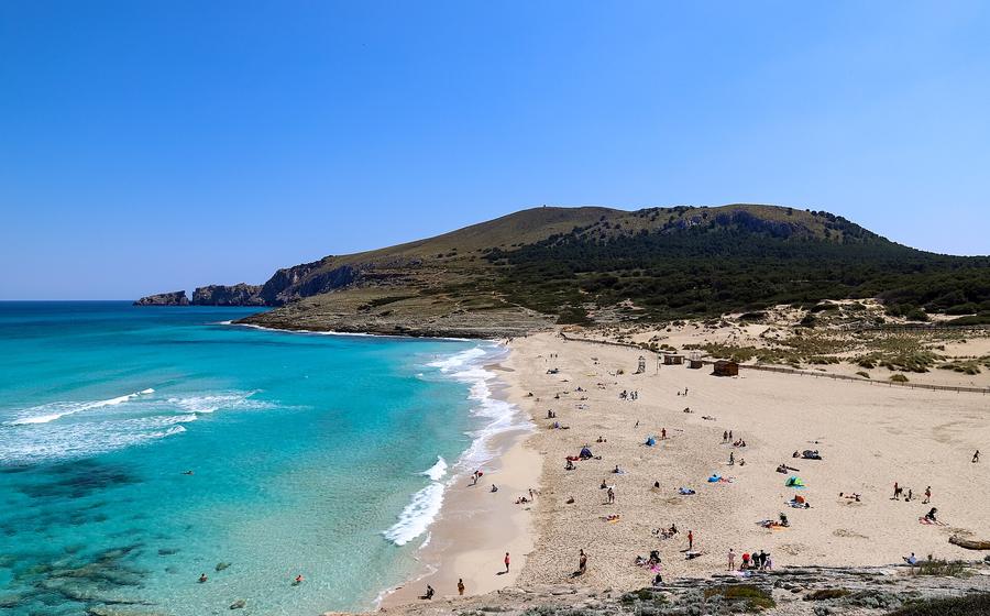 Cala Mesquida, en Mallorca